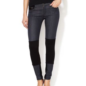 Hudson Denim- Newton Patchwork Super Skinny